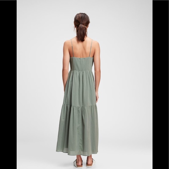 GAP V-Neck Cami Maxi Dress - Picture 2 of 16
